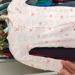 0-3mo girl's footie pajamas, Gap